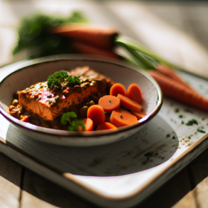 Saumon Tikka Masala aux Carottes