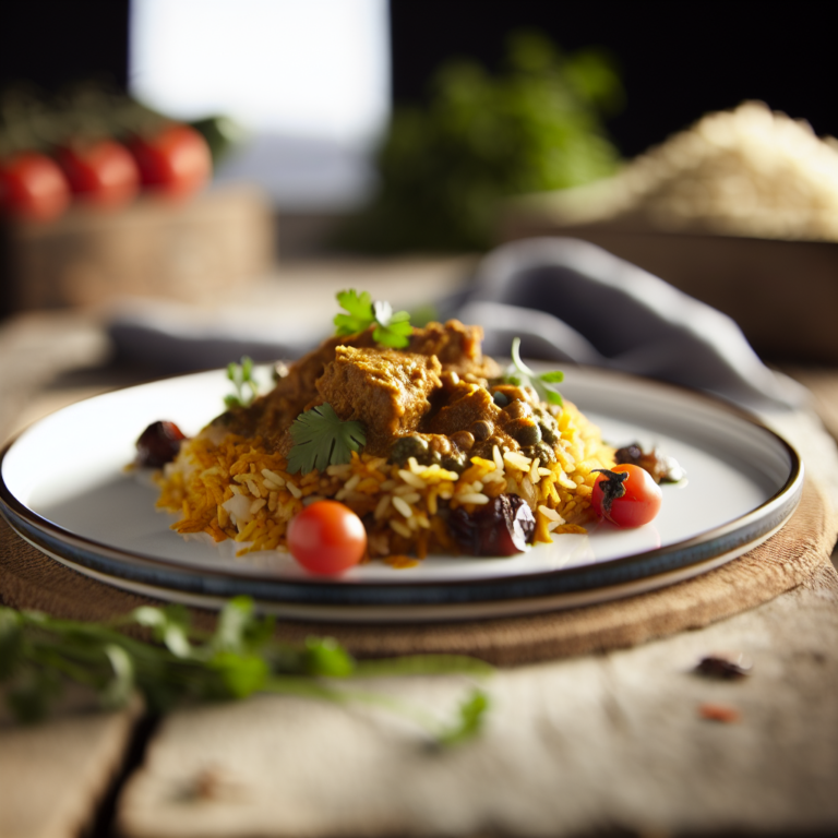 Recette Seitan Biryani au Cookeo - Plat principal Indienne - Photo du plat prêt à déguster