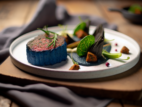 Recette Seitan au bleu au Cookeo - Plat principal Française - Photo du plat prêt à déguster