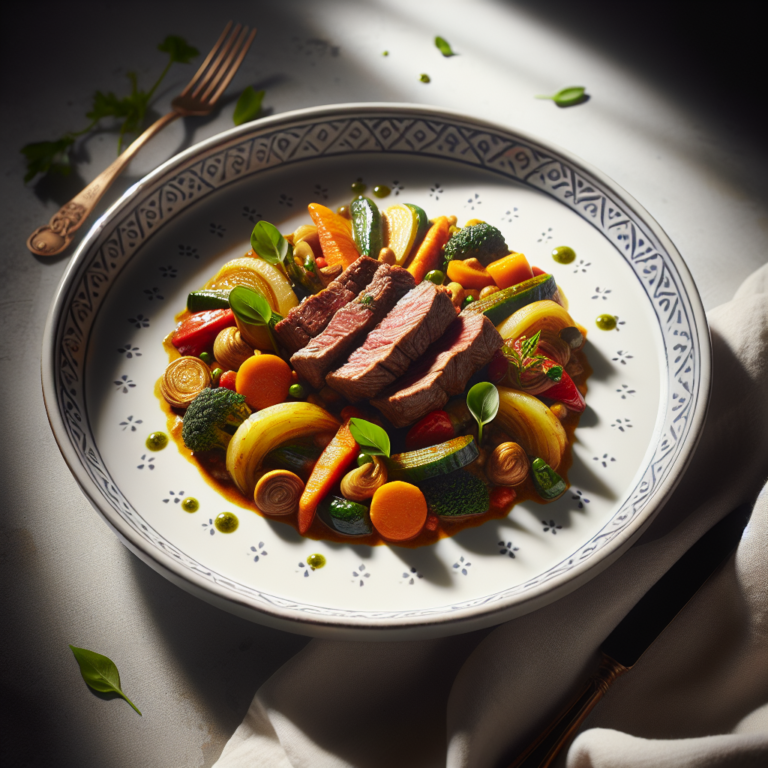 Recette Tajine de veau et légumes au Cookeo - Plat principal Française - Photo du plat prêt à déguster