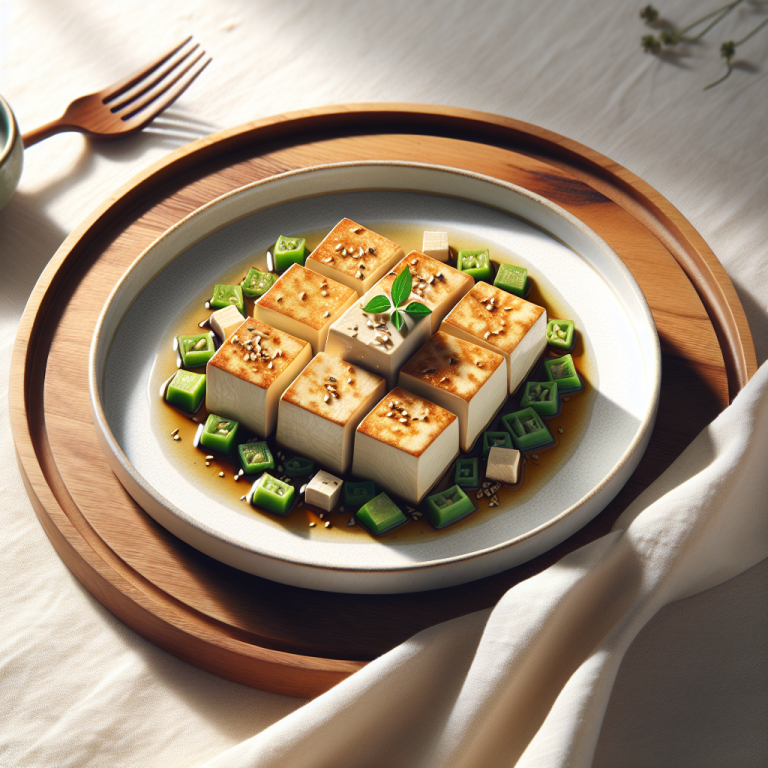 Recette Tofu à la japonaise au Cookeo - Plat principal Japonaise - Photo du plat prêt à déguster