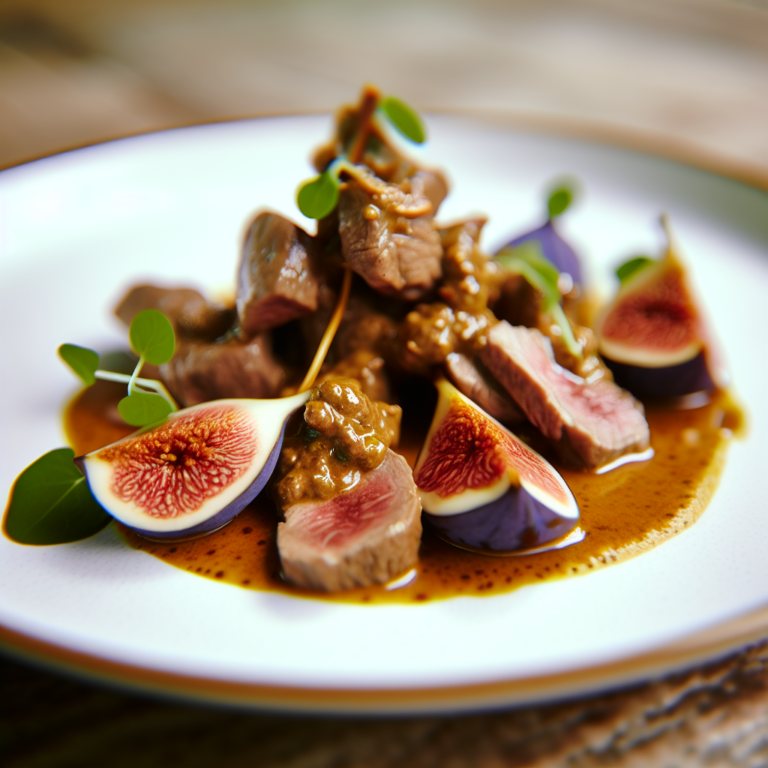 Recette Veau au curry aux figues au Cookeo - Plat principal Française - Photo du plat prêt à déguster