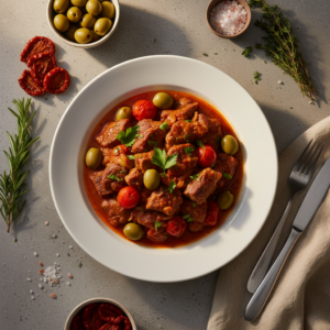 Veau aux olives – Recette Cookeo