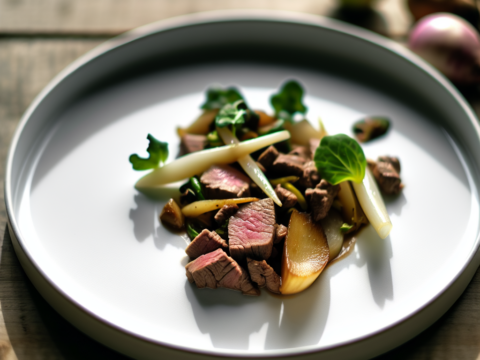 Recette Veau sauté aux navets au Cookeo - Plat principal Française - Photo du plat prêt à déguster