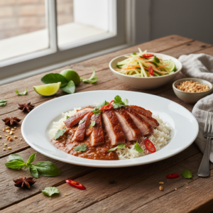 Canard à la thaïlandaise – Recette Cookeo