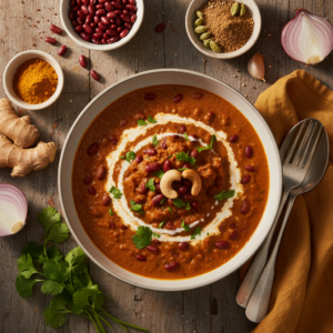 Haricots rouges korma – Recette Cookeo