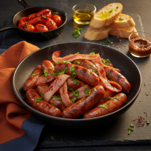 Recette Merguez au jambon au Cookeo - Plat principal Française - Photo du plat prêt à déguster