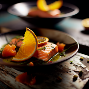 Saumon aux agrumes à l’orange – Recette Cookeo