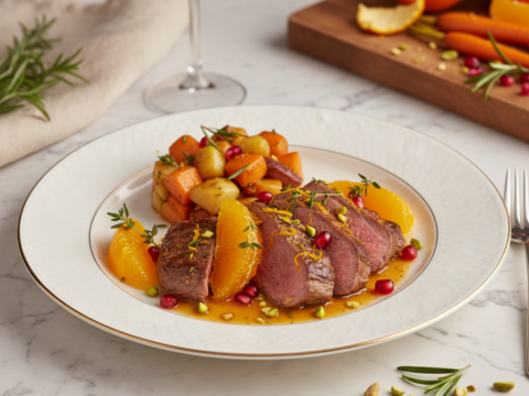 Recette Veau mariné à l'orange au Cookeo - Plat principal Française - Photo du plat prêt à déguster