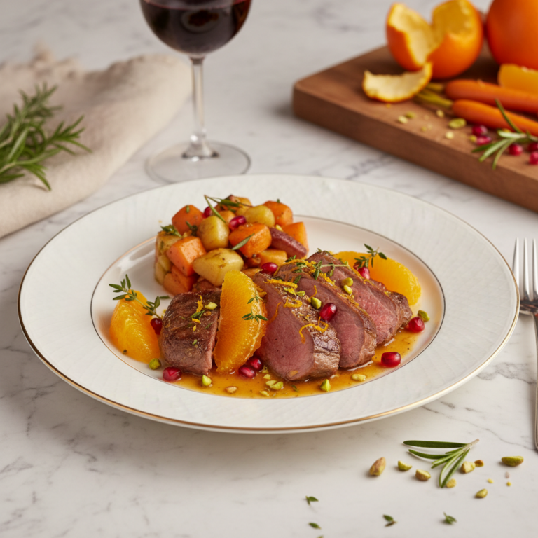 Recette Veau mariné à l'orange au Cookeo - Plat principal Française - Photo du plat prêt à déguster