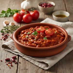 Haricots rouges à la tomate – Recette Cookeo