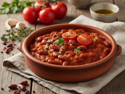 Recette Haricots rouges à la tomate au Cookeo - Plat principal Française - Photo du plat prêt à déguster