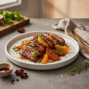 Porc teriyaki à l’orange – Recette Cookeo