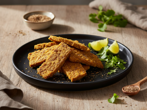 Recette Tempeh au cumin au Cookeo - Plat principal Indienne - Photo du plat prêt à déguster