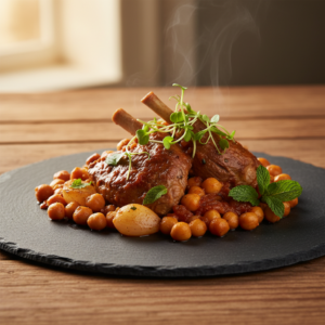 Agneau aux pois chiches – Recette Cookeo