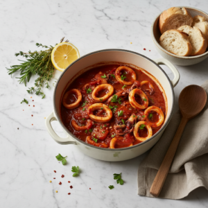 Calamars Cocotte – Recette Cookeo