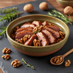 Canard aux noix – Recette Cookeo