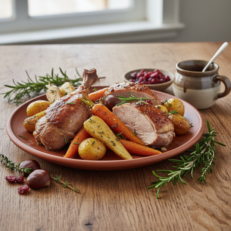 Recette Dinde d'hiver au Cookeo - Plat principal Française - Photo du plat prêt à déguster