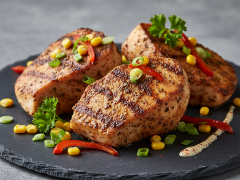 Recette Lotte à la cajun au Cookeo - Plat principal Française - Photo du plat prêt à déguster