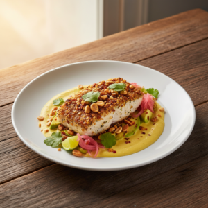 Lotte à la péruvienne – Recette Cookeo