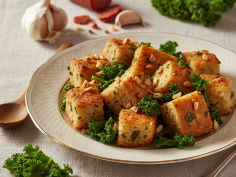 Recette Migas au Cookeo - Plat principal Espagnole - Photo du plat prêt à déguster