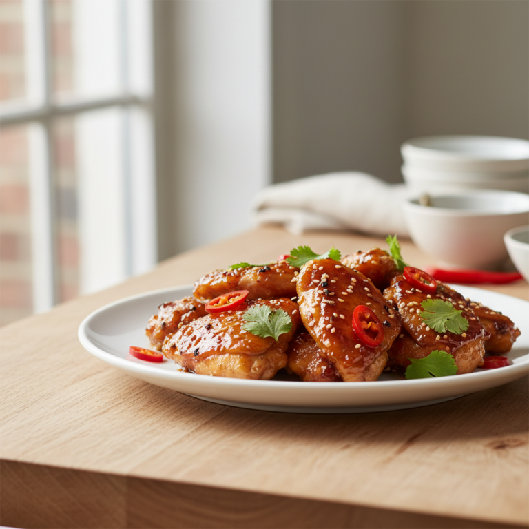 Recette Poulet caramélisé au Cookeo - Plat principal Française - Photo du plat prêt à déguster