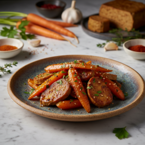 Seitan aux carottes – Recette Cookeo