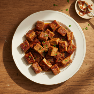 Seitan aux oignons – Recette Cookeo