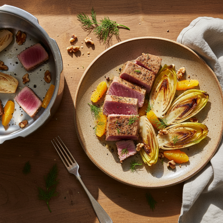 Recette Thon aux endives au Cookeo - Plat principal Française - Photo du plat prêt à déguster