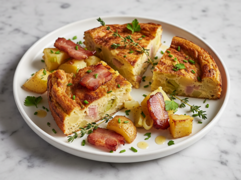 Recette Bacon Cocotte au Cookeo - Plat principal Française - Photo du plat prêt à déguster