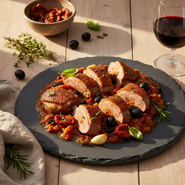 Recette Canard à la Provençale au Cookeo - Plat principal Française - Photo du plat prêt à déguster