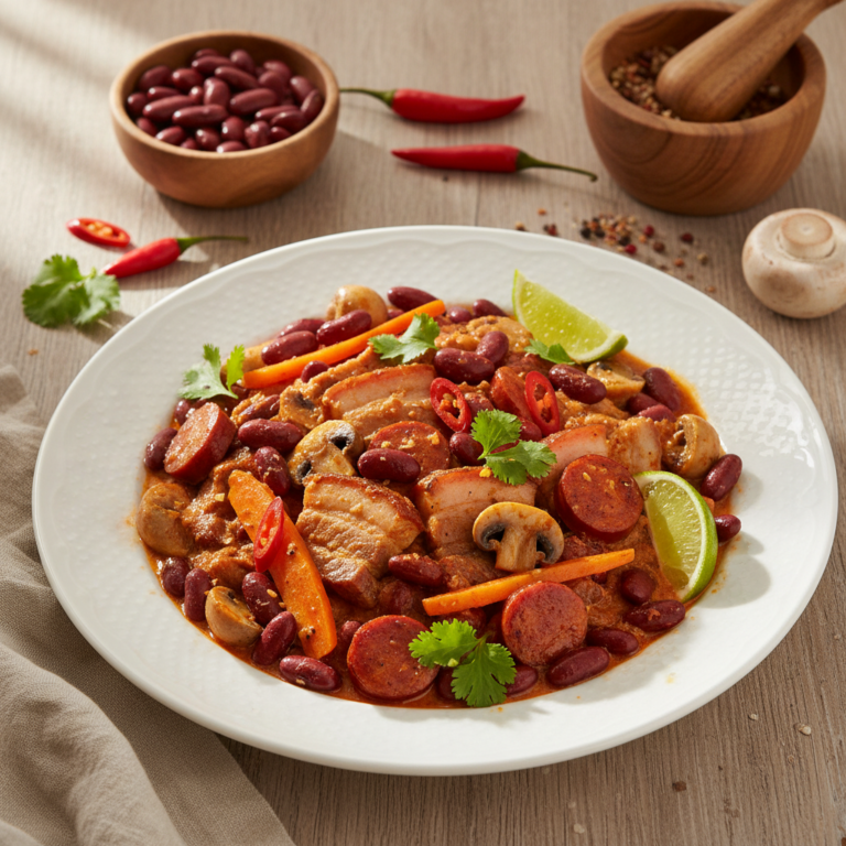 Recette Haricots rouges à la thaïlandaise au Cookeo - Plat principal Thaïlandaise - Photo du plat prêt à déguster