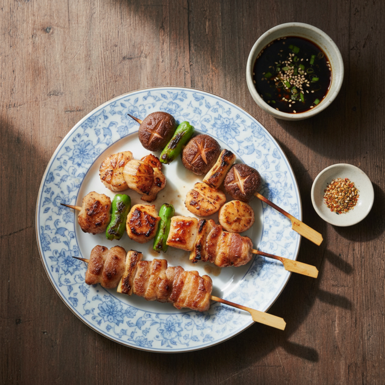 Recette Kushiyaki au Cookeo - Plat principal Japonaise - Photo du plat prêt à déguster