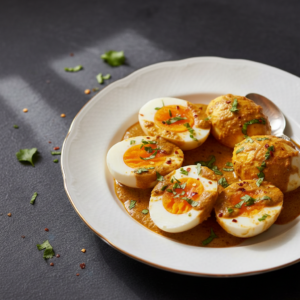 Oeufs au curry – Recette Cookeo