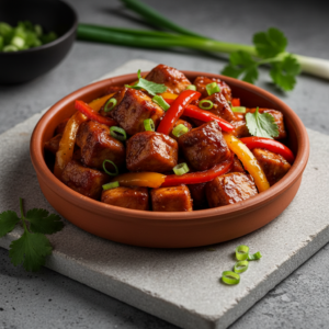 Poulet Teriyaki aux Poivrons – Recette Cookeo