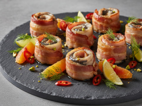 Recette Sardines au bacon au Cookeo - Plat principal Française - Photo du plat prêt à déguster