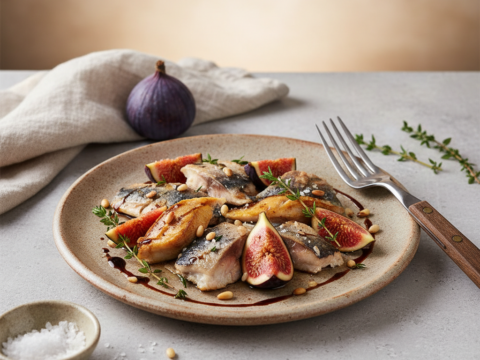 Recette Sardines aux figues au Cookeo - Plat principal Méditerranéenne - Photo du plat prêt à déguster