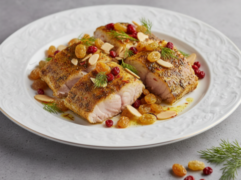 Recette Truite à l'iranienne au Cookeo - Plat principal Iranienne - Photo du plat prêt à déguster