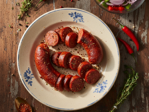 Recette Chorizo à la cajun au Cookeo - Plat principal Américaine - Photo du plat prêt à déguster