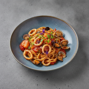 Linguine aux fruits de mer – Recette Cookeo
