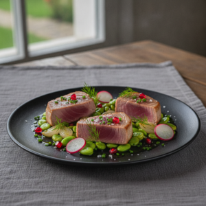 Thon aux fèves – Recette Cookeo