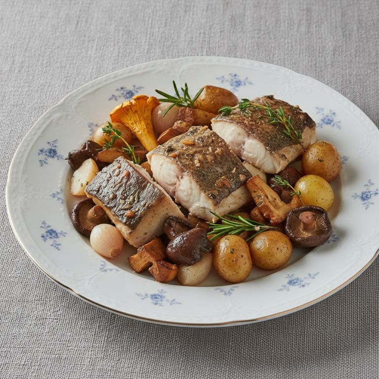 Recette Truite forestière au Cookeo - Plat principal Française - Photo du plat prêt à déguster