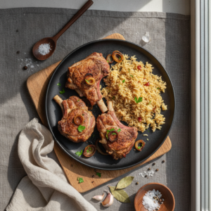 Agneau au riz – Recette Cookeo