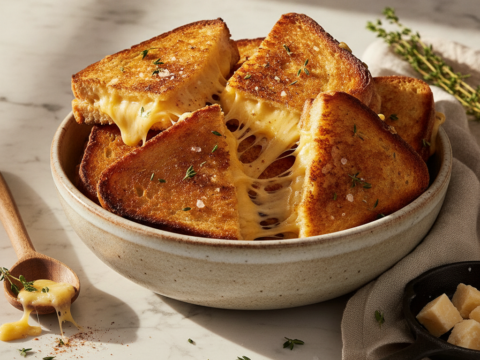 Recette Fromage grillé au Cookeo - Plat principal Américaine - Photo du plat prêt à déguster