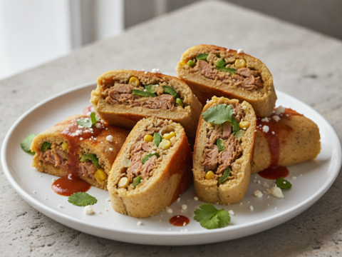 Recette Tamales au Cookeo - Plat principal Méxicaine - Photo du plat prêt à déguster