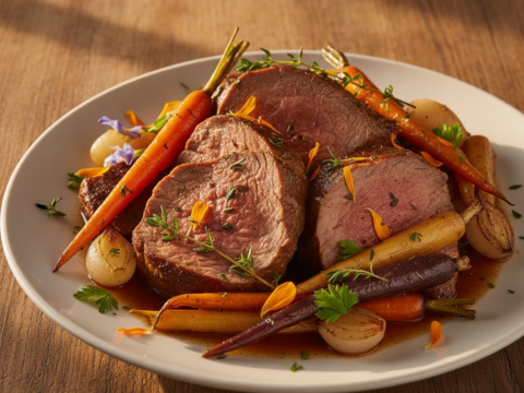 Recette Veau réconfortant au Cookeo - Plat principal Française - Photo du plat prêt à déguster