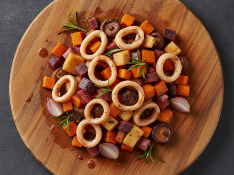 Recette Calamars d'automne au Cookeo - Plat principal Française - Photo du plat prêt à déguster