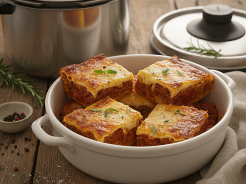 Recette Fromage Bolognaise au Cookeo - Plat principal Italienne - Photo du plat prêt à déguster