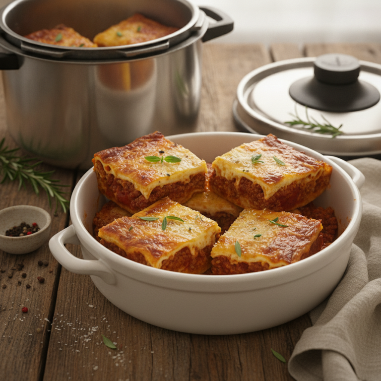 Recette Fromage Bolognaise au Cookeo - Plat principal Italienne - Photo du plat prêt à déguster