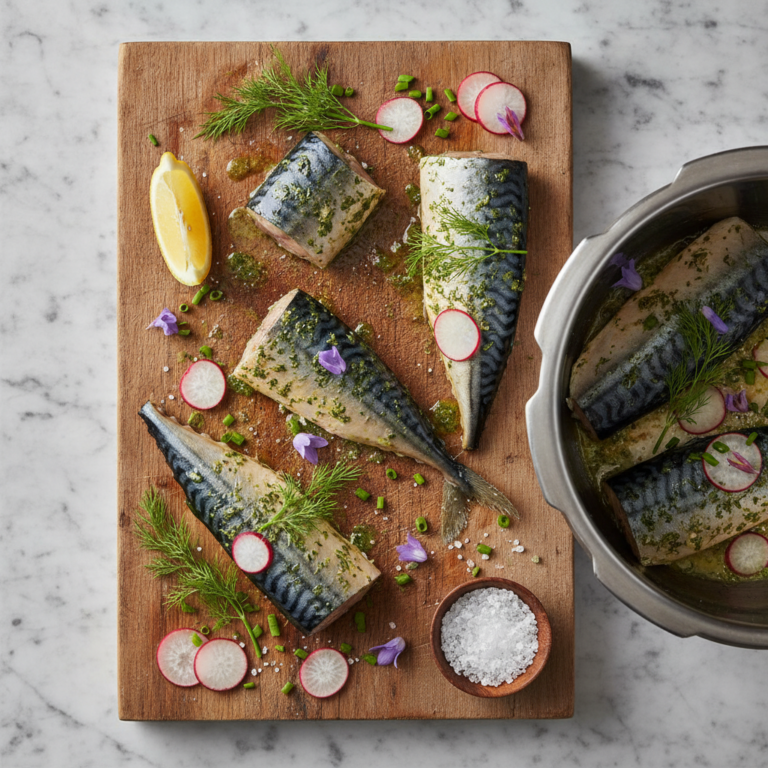 Recette Maquereaux aux herbes au Cookeo - Plat principal Française - Photo du plat prêt à déguster